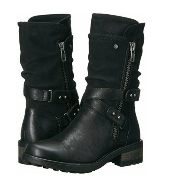 Carlos Santana Shoes - Carlos by Carlos Santana Sawyer Moto Booties NWOT